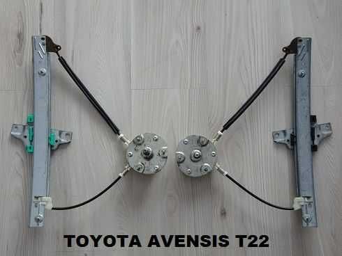 Toyota Avensis I T22 Podnośnik Mechanizm Szyby Tył Prawy Ręczny (1b2)