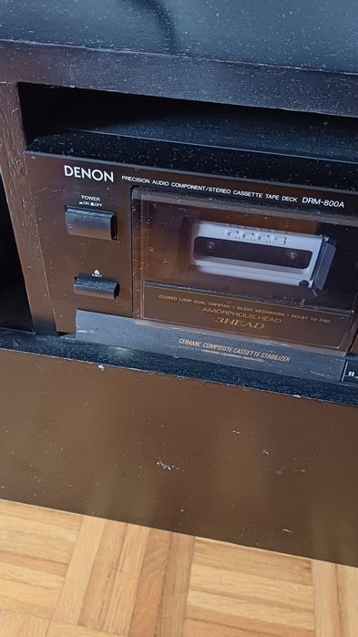 Gravador cassettes 3 cabeças antigo