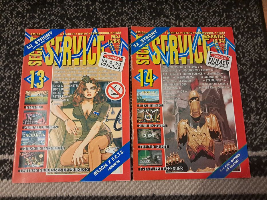 Secret Service - 1993/94/95 - 21 Numerów
