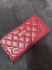 Nowy damski portfel czerwony