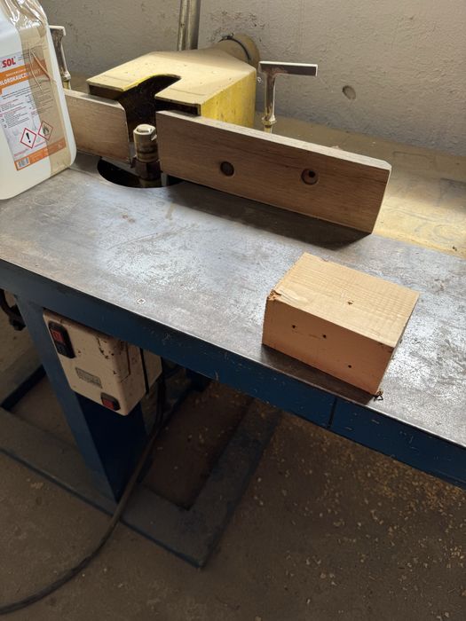 Frezarka do drewna, solidna, ciężka, 400V, frezy dodatkowe