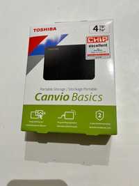 Disco Externo NOVO Toshiba 4TB 2.5'' Canvio Basics USB 3.0