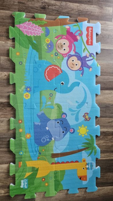 Mata piankowa puzzle Fisher price