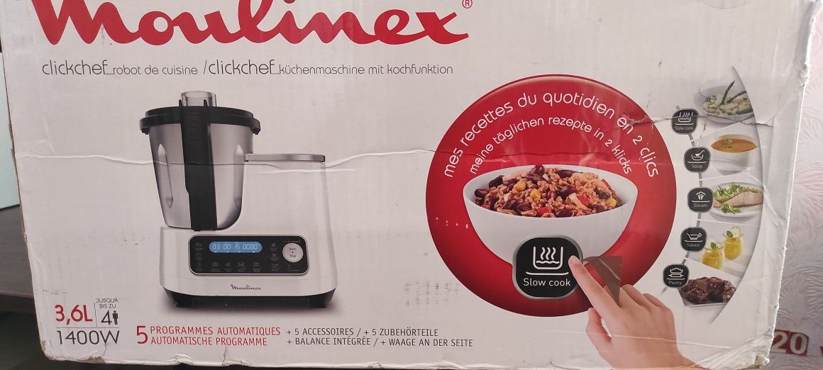 Moulinex clickchef hf452110  робот кухонний, багатофункціональний