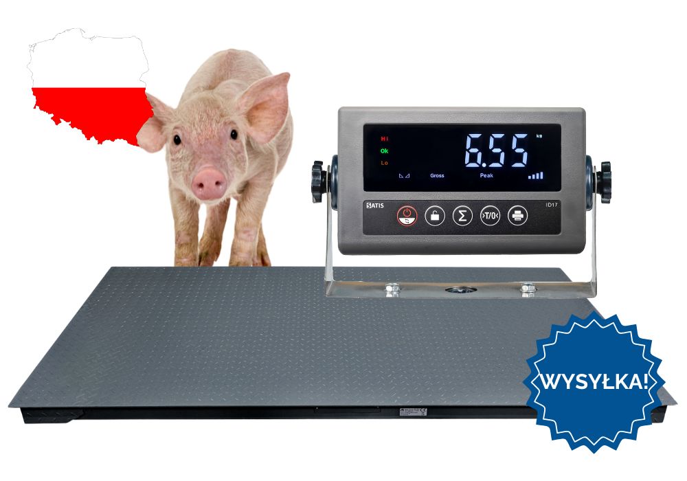 Waga inwentarzowa do gospodarstwa Do Zwierząt 1,5x2 5T DOSTAWA