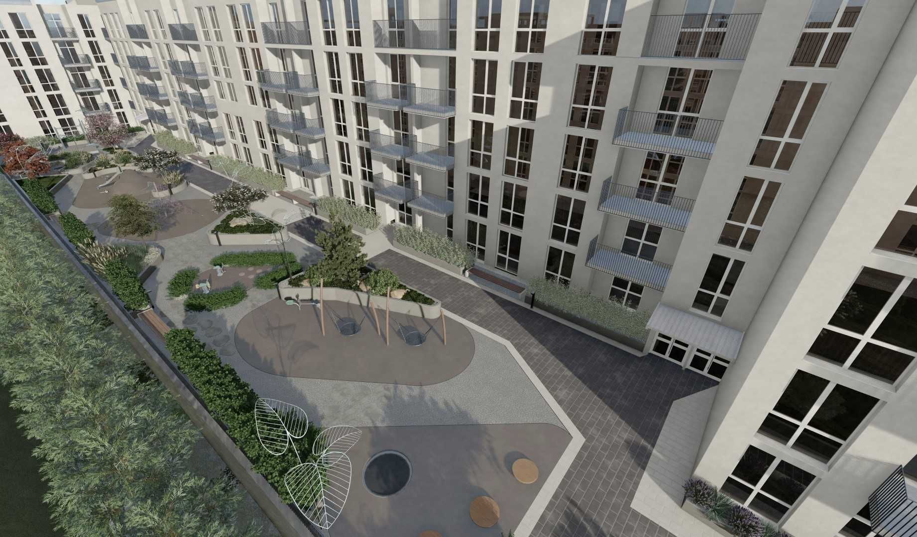 Продаж готової 1к квартири 49,72 м2 ЖК FEEL HOUSE бічна вул. Стрийська