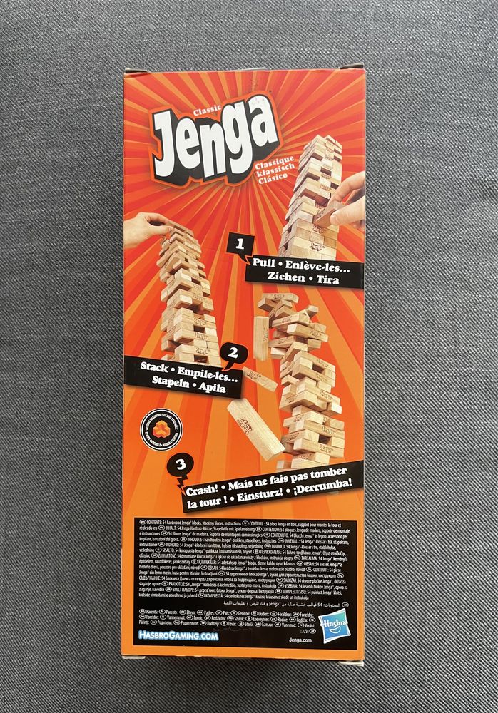 Jenga gra zręczonościowa