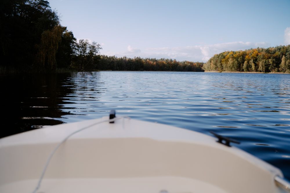 Dom nad Jeziorem Okrągłe, własna plaża, pomosty, ka