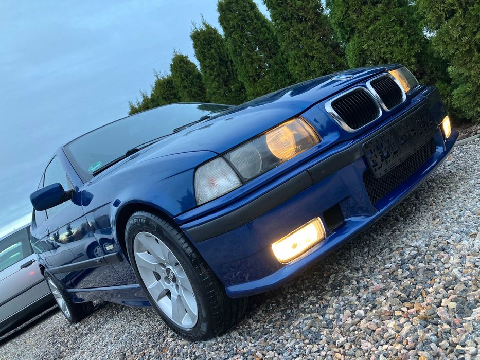 BMW e36 M-Pakiet Avusblau Bogata Wersja 175.000 km ASC Klima 4xAirBag