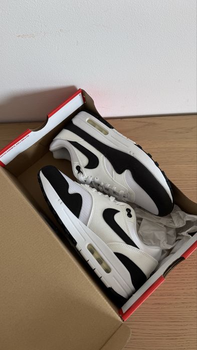 Nike Air Max 1 „White / Black – Summit White” | rozmiar 40 EU
