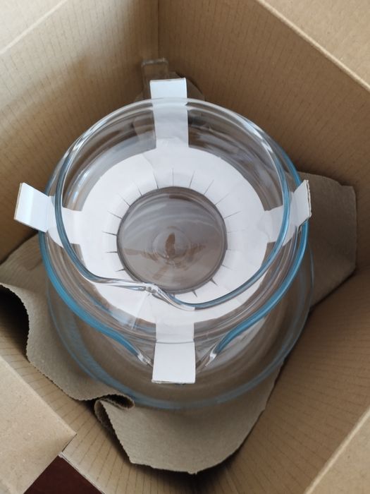 Dzbanek szklany z podgrzewaczem Termisil