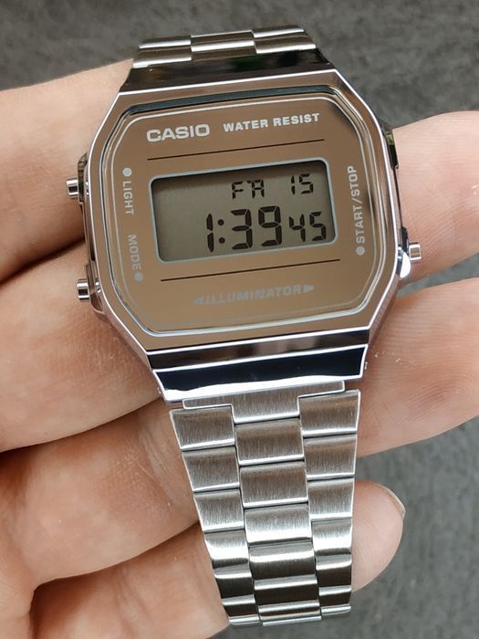 Годинник  Casio A168WEM-7EF Оригінал Гарантія Ретро Касио
