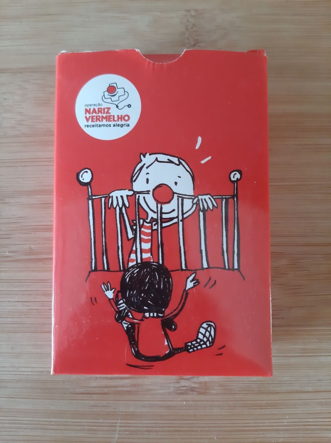 Baralho de cartas "Operação Nariz Vermelho "
