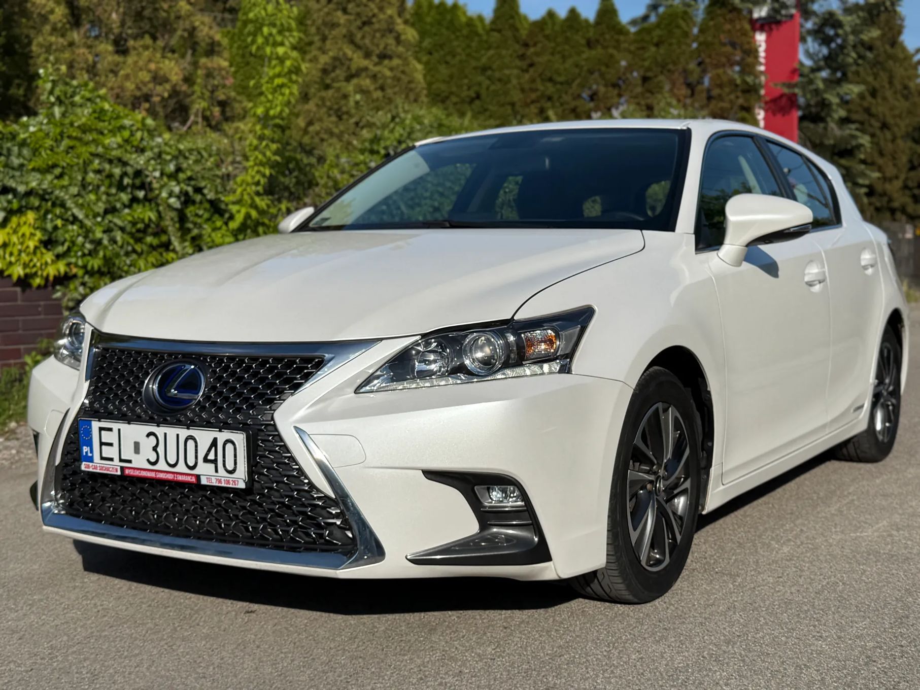 Lexus CT 1WŁ Salon PL FV23% Kamera Hybryda Jak Nowy Elegance MirrorLink