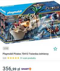 Playmobile Pirates twierdza żołnierzy