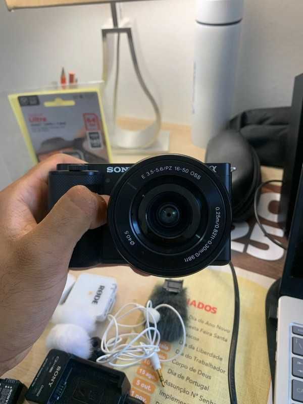 Sony ZVE 10 + complementos