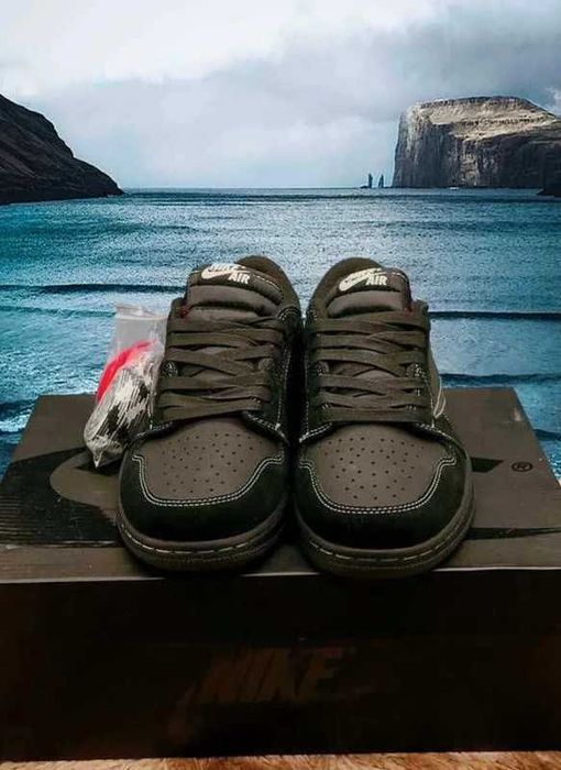 "koszykówki " Jordan_1_Retro_Low_OG_SP_Travis_Scott_Black R.39