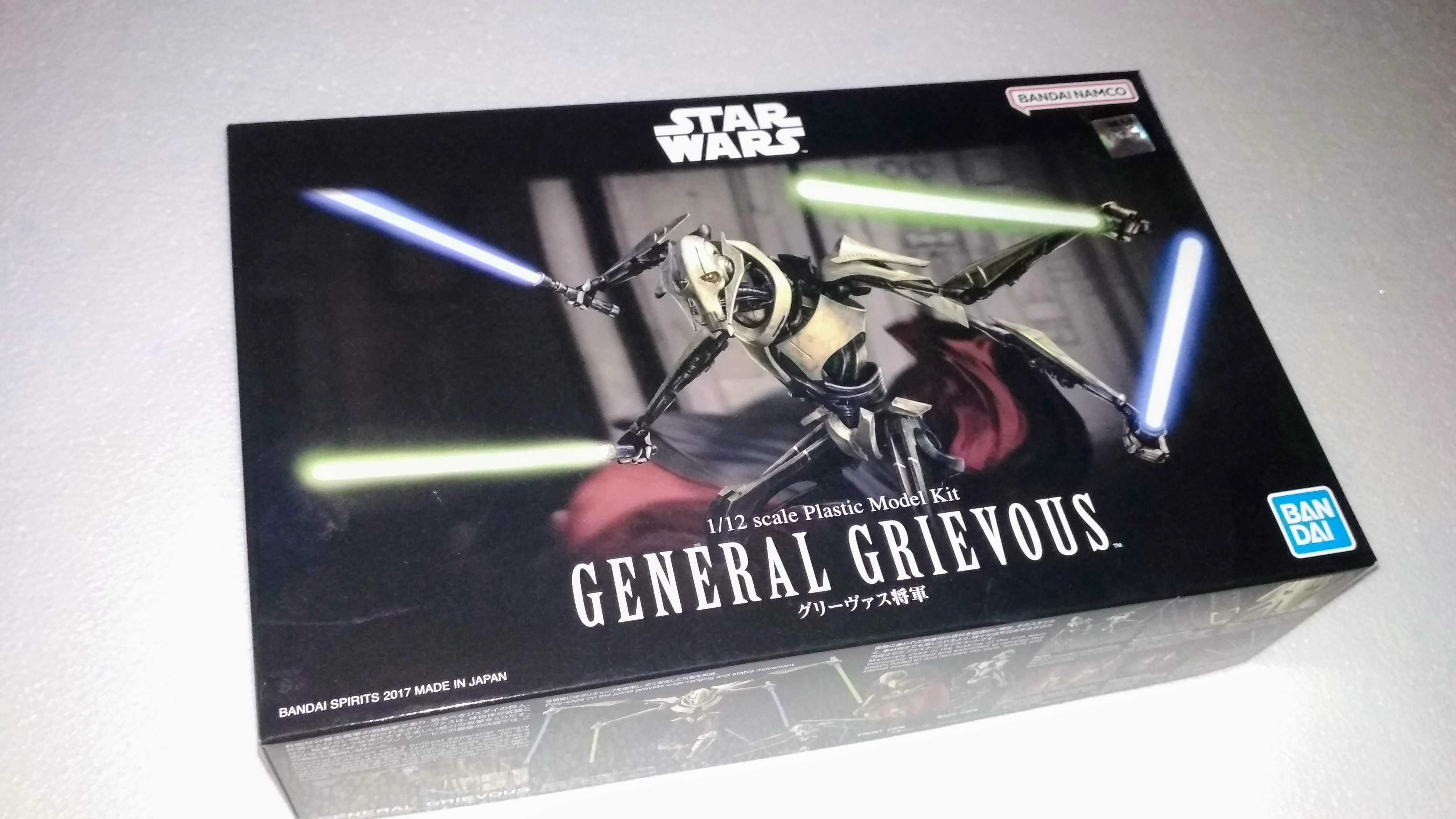 Modele plastikowe Star Wars Bandai Generał Grievous 1:12