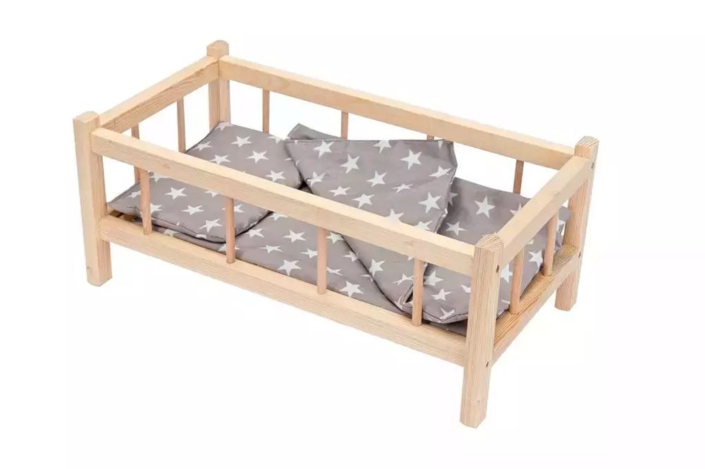 Łóżeczko z pościelą. BACZEK. Nowy Produkt