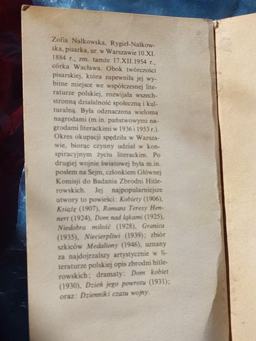 Książka Niedobra Miłość 1975rok