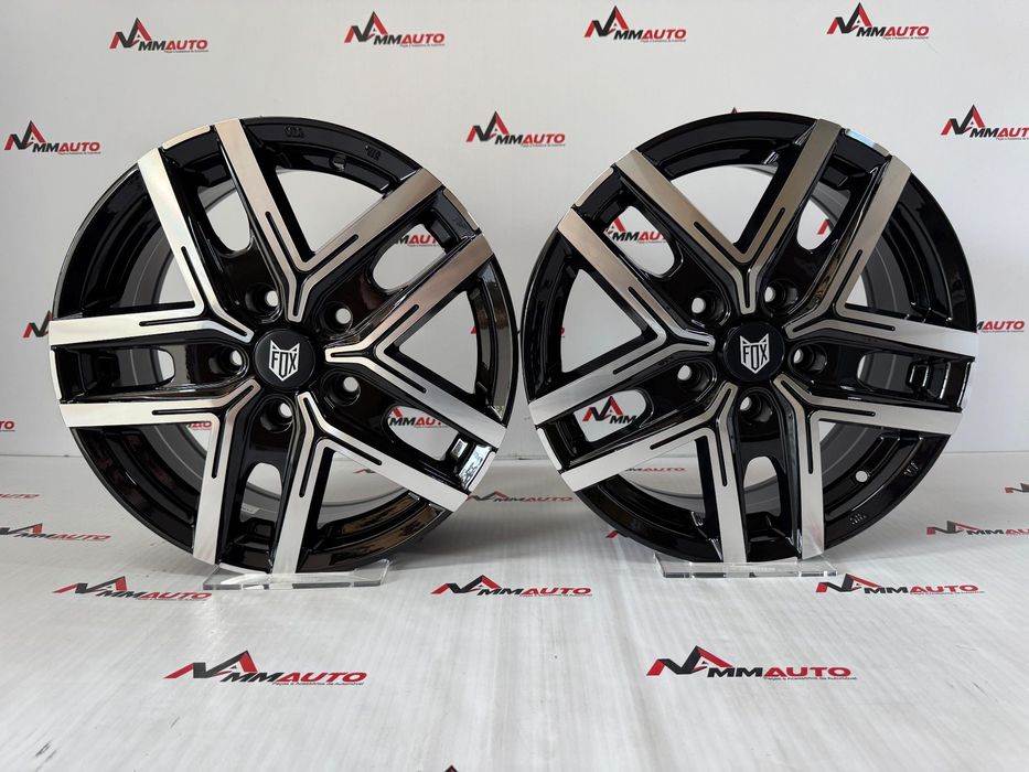 Jantes FOX Wx5 Preto Polido 16 (5x118)