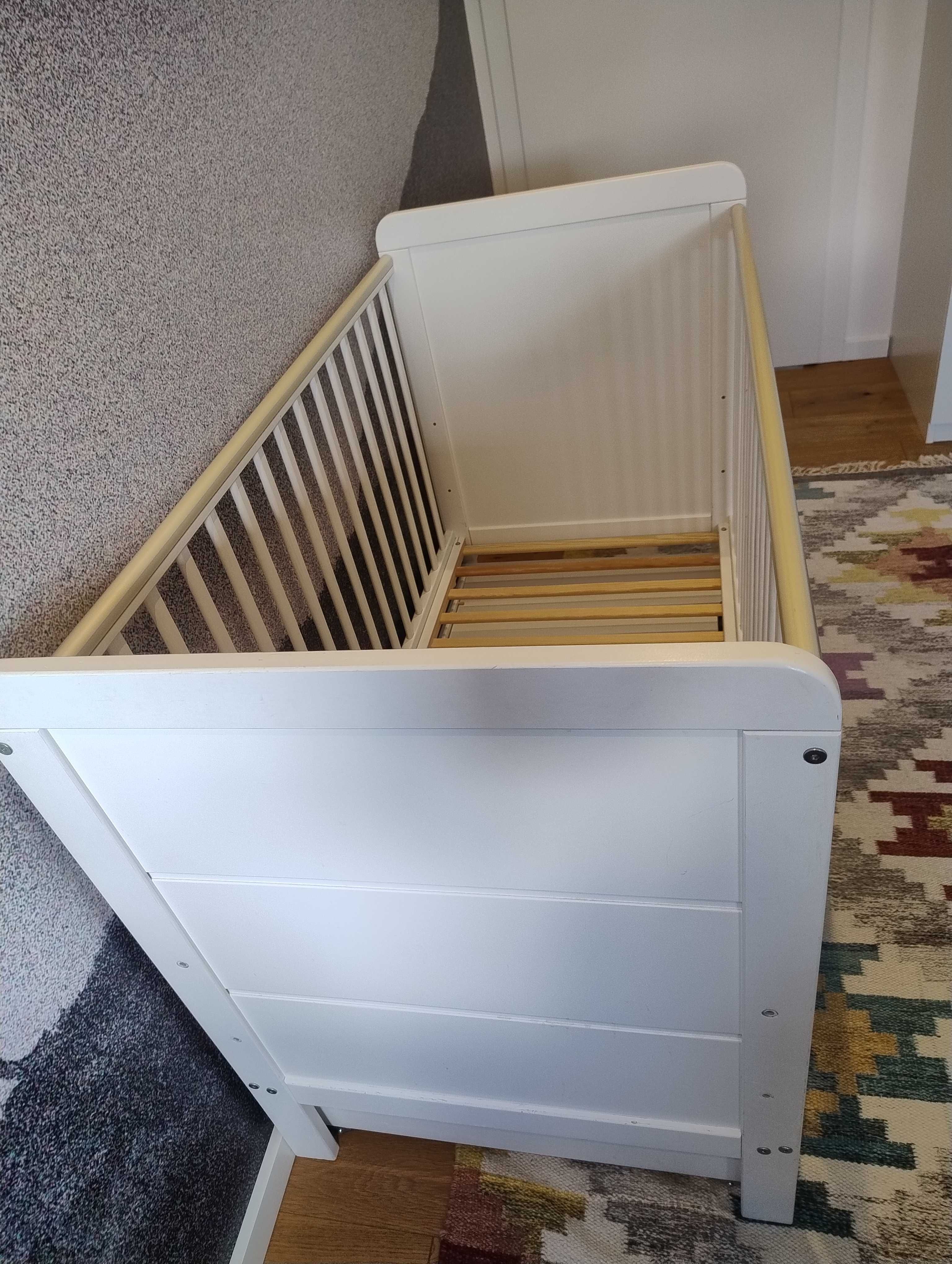 Łóżeczko niemowlęce  Woodies Modern Cot 120×60 z szufladą