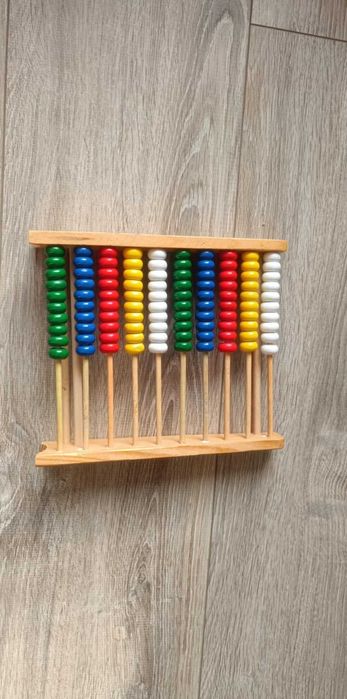 liczydło drewniane do nauki liczenia