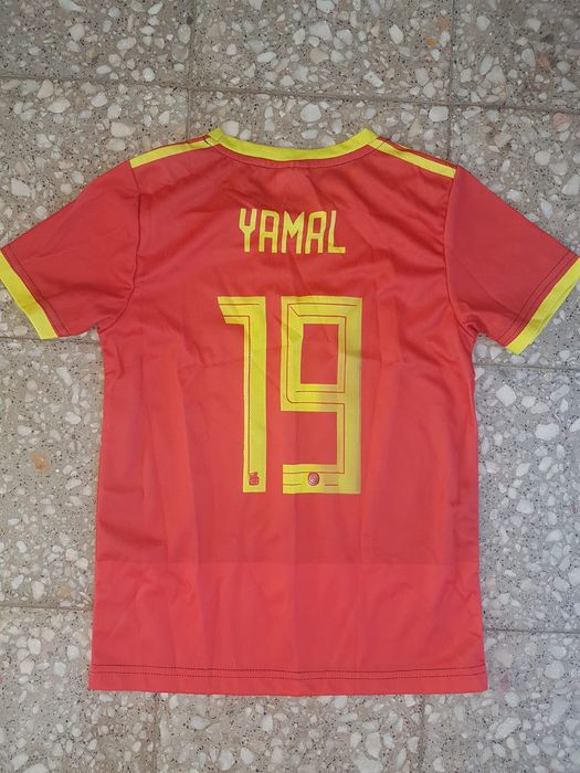 Conjunto Oficial da Espanha Lamine Yamal