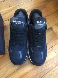 PRADA MILANO nylon & suede