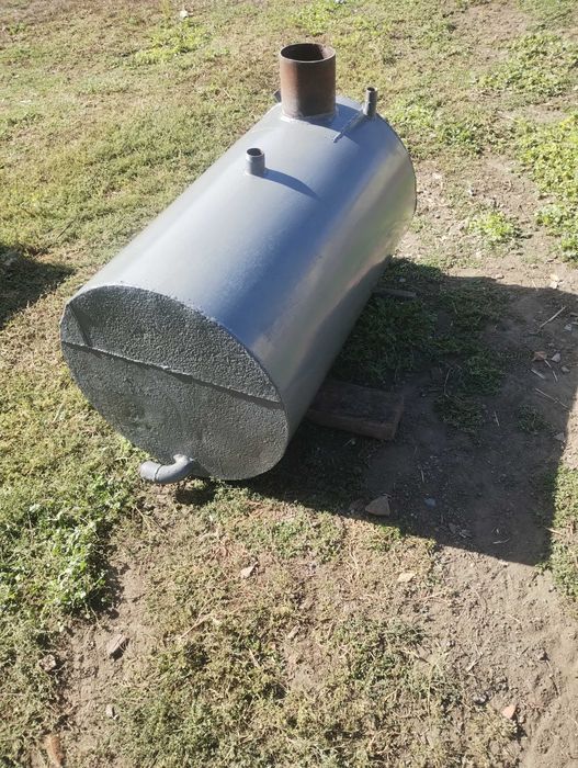 Дровяний котел саморобний