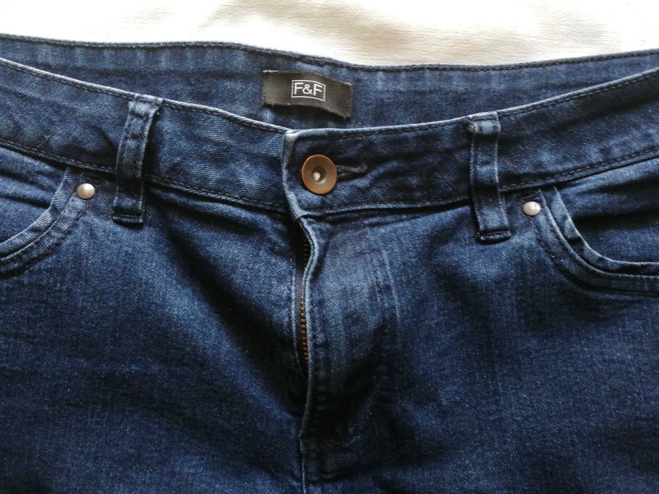 F&F spodnie damskie jeansy rozm.44