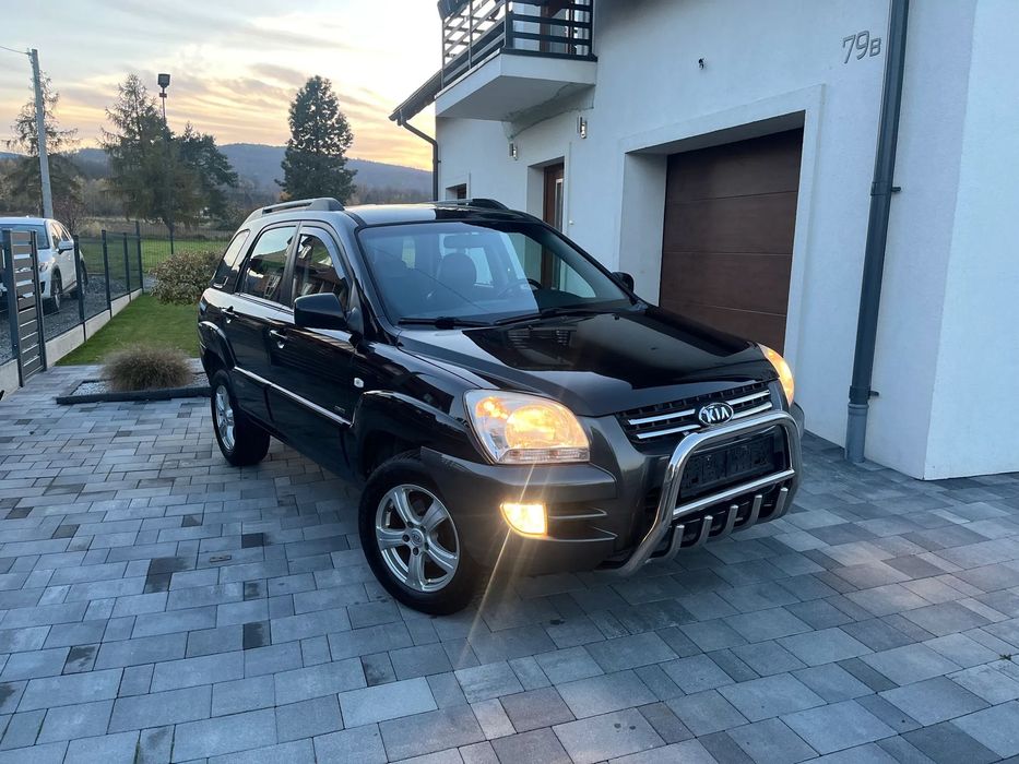 Kia Sportage Climatronic 4x4 Active Półskóry Alufelgi Elektryka Isofix Serwis