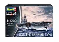 Model do sklejania Revell 05824 USS Enterprise CV-6