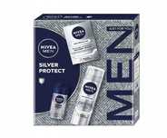 Zestaw męskich kosmetyków Nivea Silver Protect Trio 3 szt.