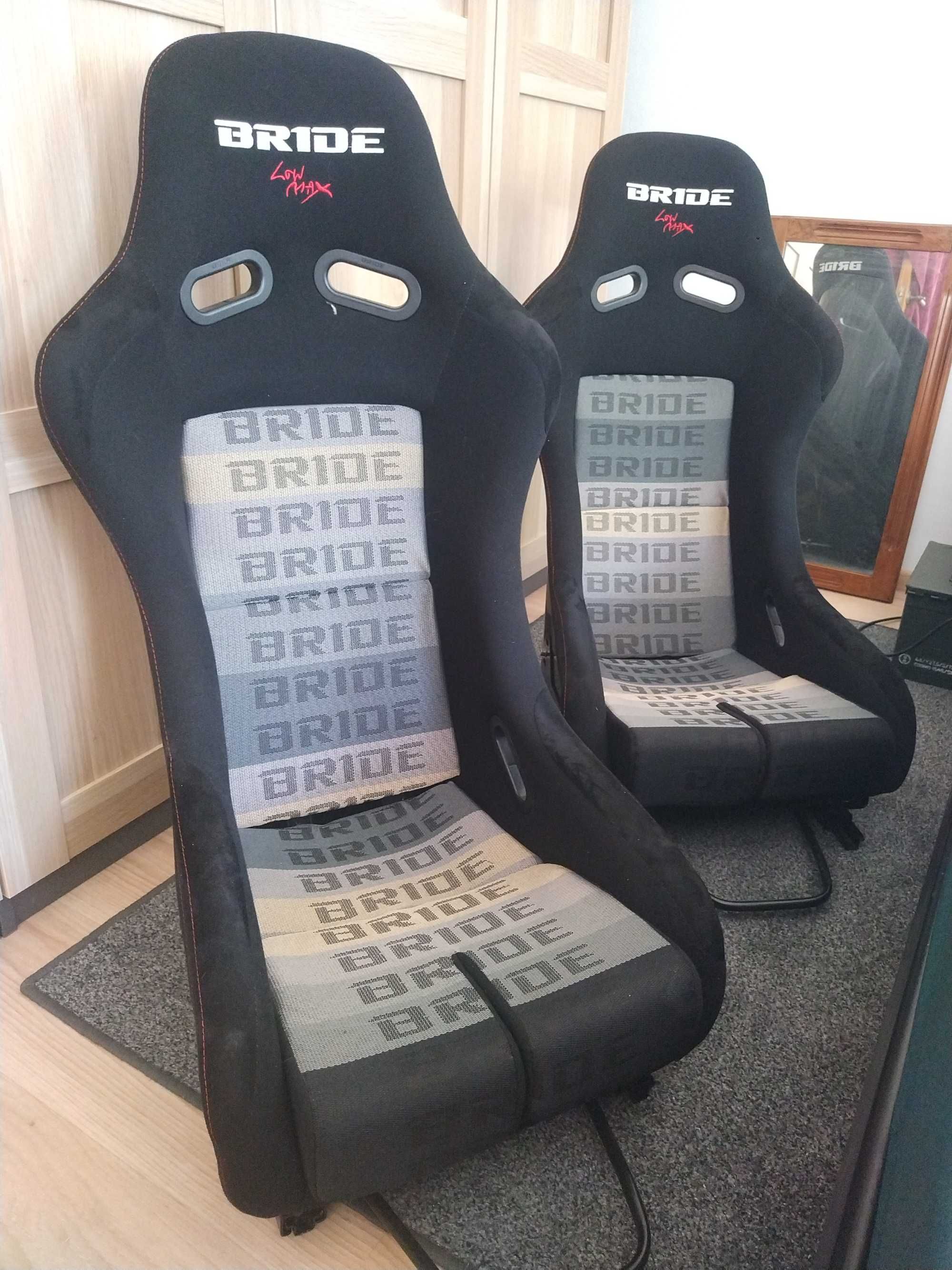 Fotele kubełkowe GTR Bride Low Max