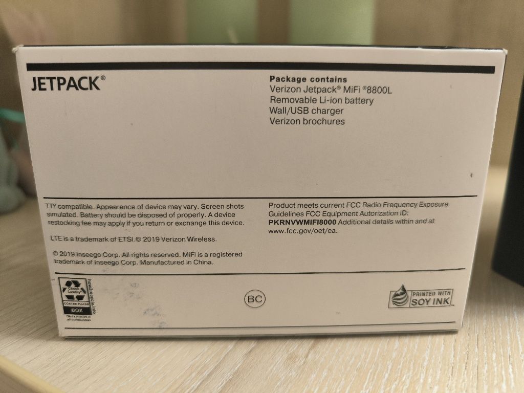 4G LTE WiFi роутер NOVATEL Verizon MIFI 8800