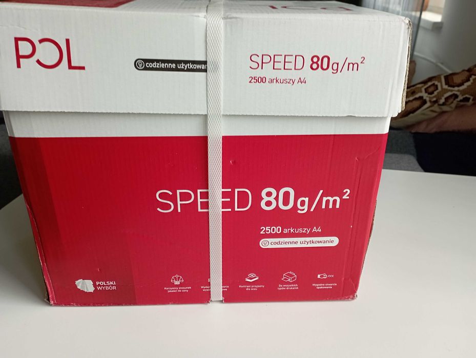 Papier Polspeed Ksero Drukarka A4 80G POL SPEED 2500, 5 ryz