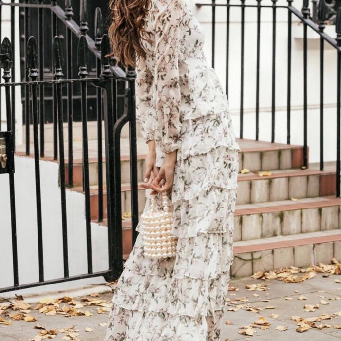 Vestido maxi Anne Louise tam 36