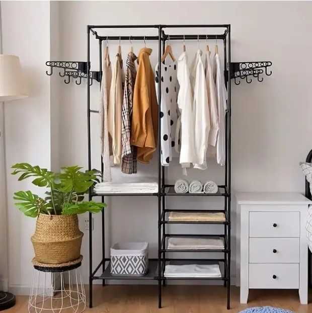 Вішалка телескопічна для речей та взуття