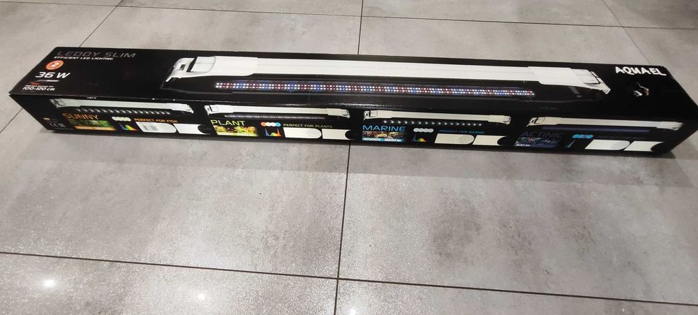 Aquael Leddy Slim - Sunny 6500K 3800lm 100cm-120cm 36kWh/1000h, A++