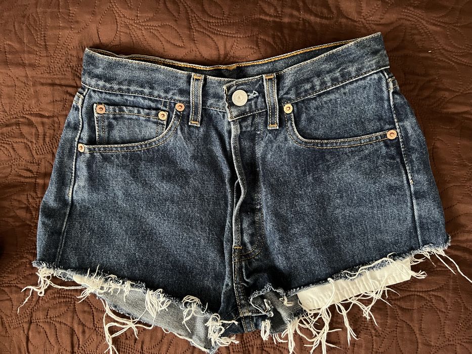 Вінтаж шорти Levi’s 501 розмір W27