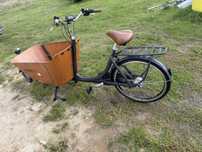 Rower babboe city elektryk transport dzieci