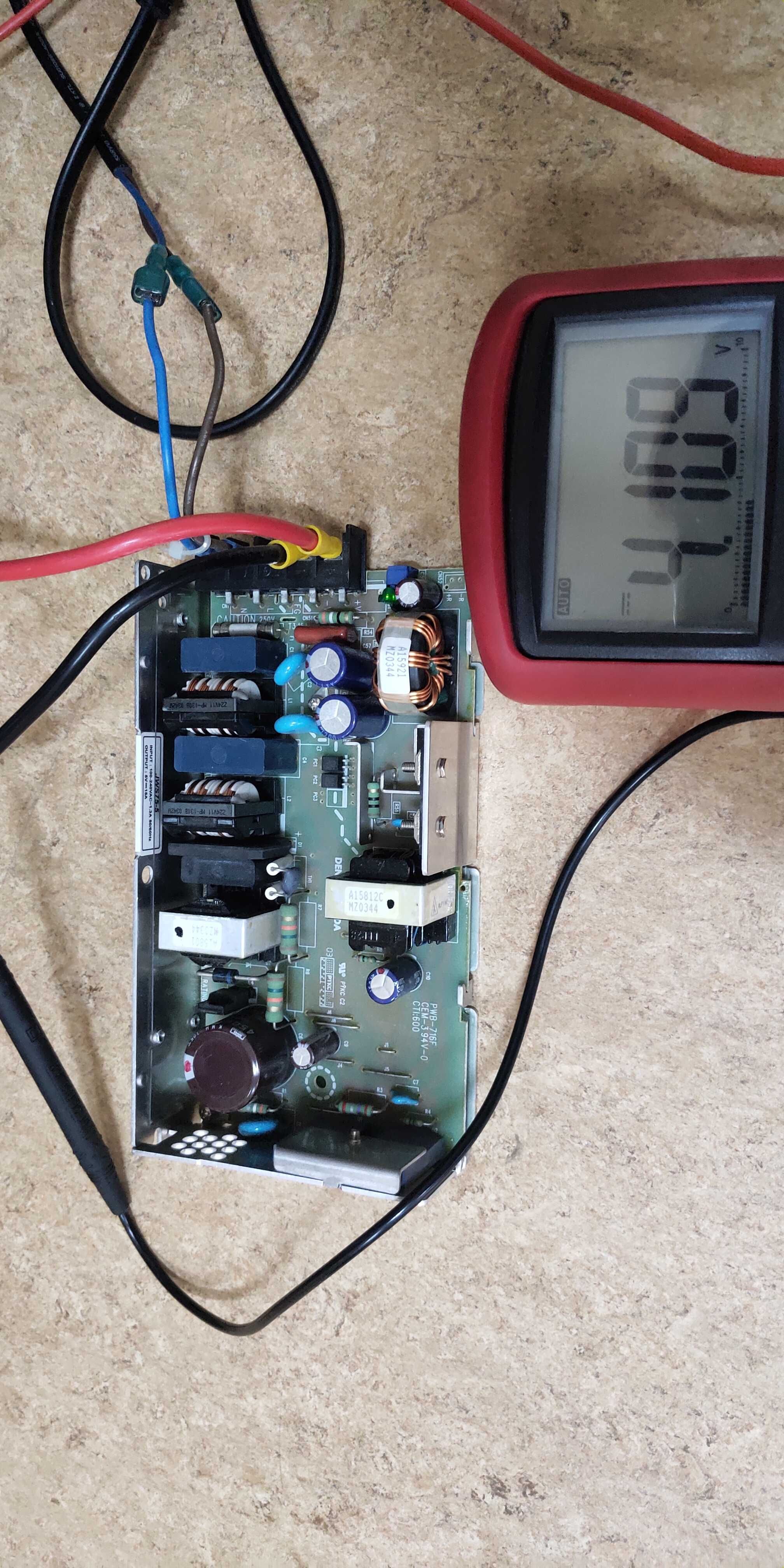 Блок живлення JWS75-5  5V-15A/75WATT