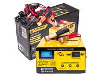 Prostownik Mikroprocesorowy Akumulatorowy POWERMAT 6/12v Pm-Pm-40b