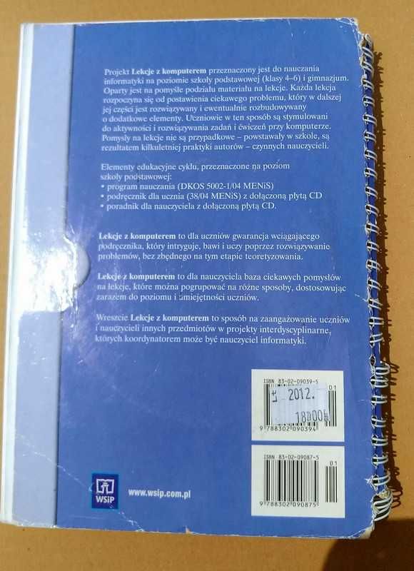 Lekcje z komputerem informatyka