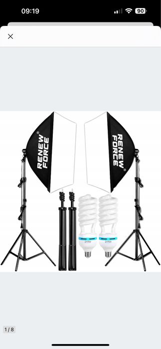 Lampa studyjna Softbox do fotografii