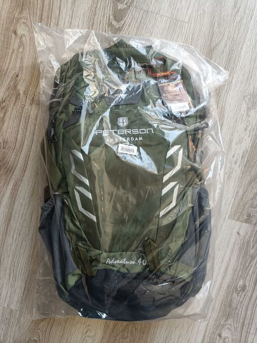 NOWY Plecak turystyczny trekingowy Peterson Adventure 40 Zielony