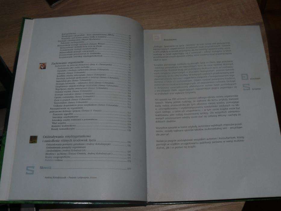 Encyklopedia PWN Biologia Spojrzenie na życie i Biosferę