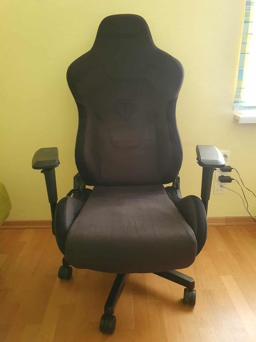 Крісло ігрове Anda Seat T-Pro 2 Size XL Linen Fabric Black