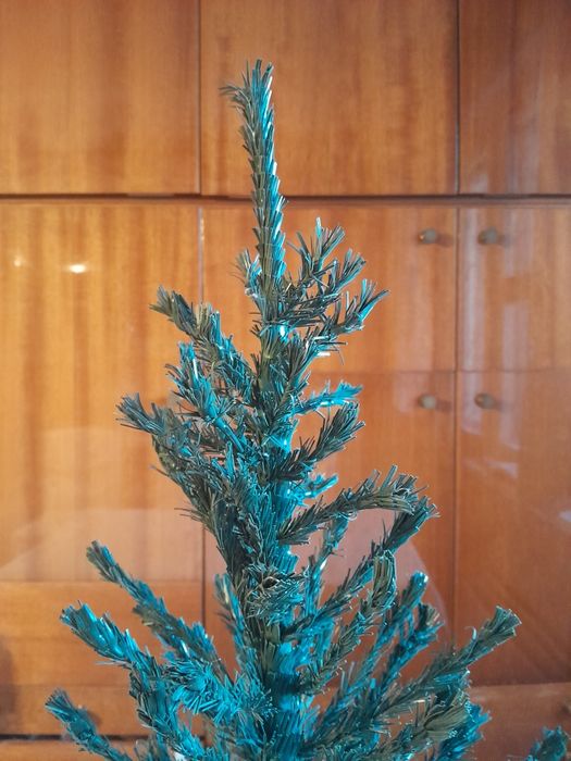 Отечественная ёлка б/у искусственная настольная советская ель СССР б у